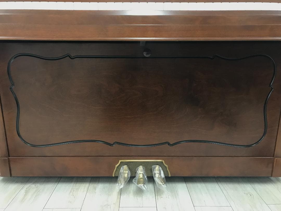 ★61414【アップライトピアノ】KAWAI　Ki65F