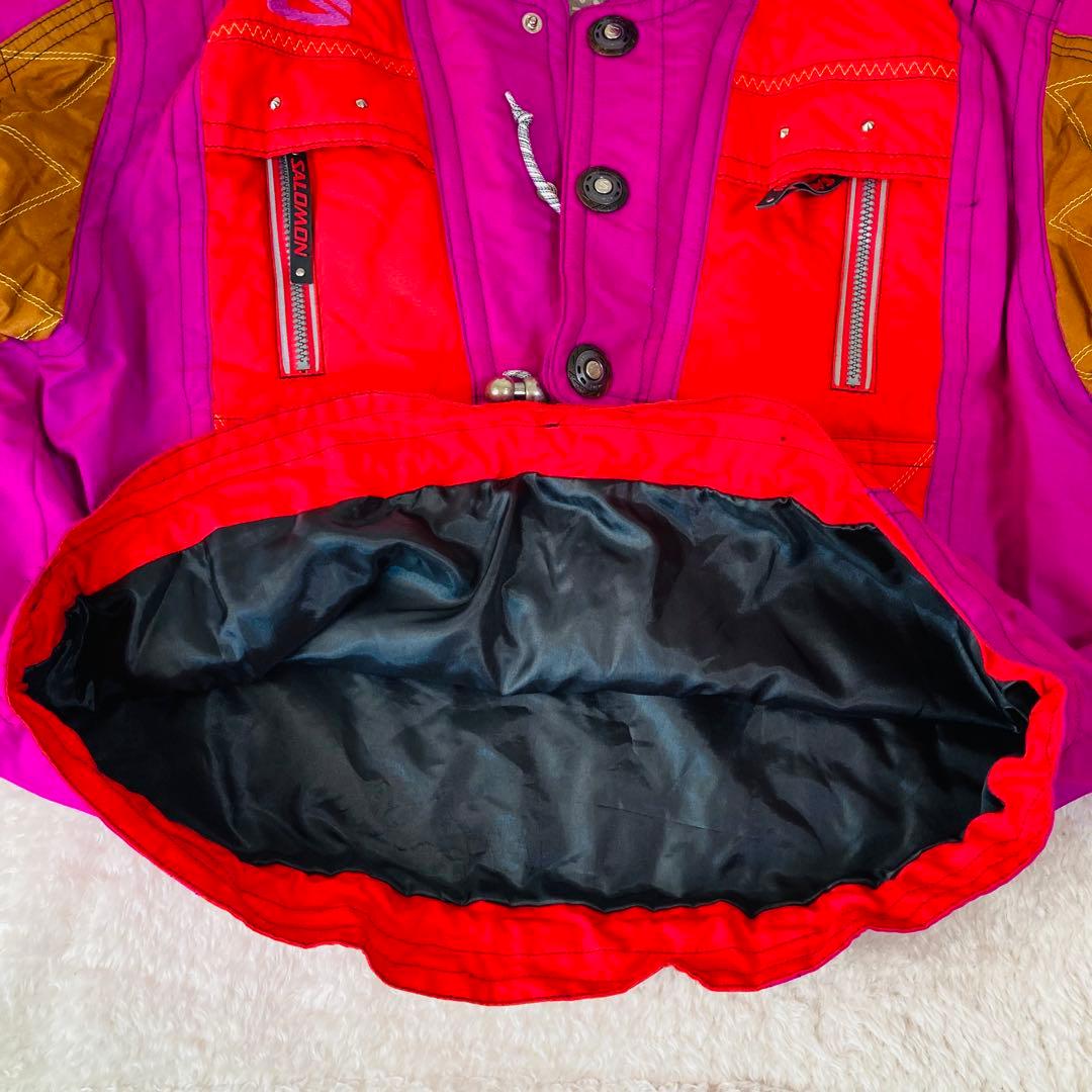 SALOMON ヴィンテージ スキーウェア スノーボード 上下 セットアップ