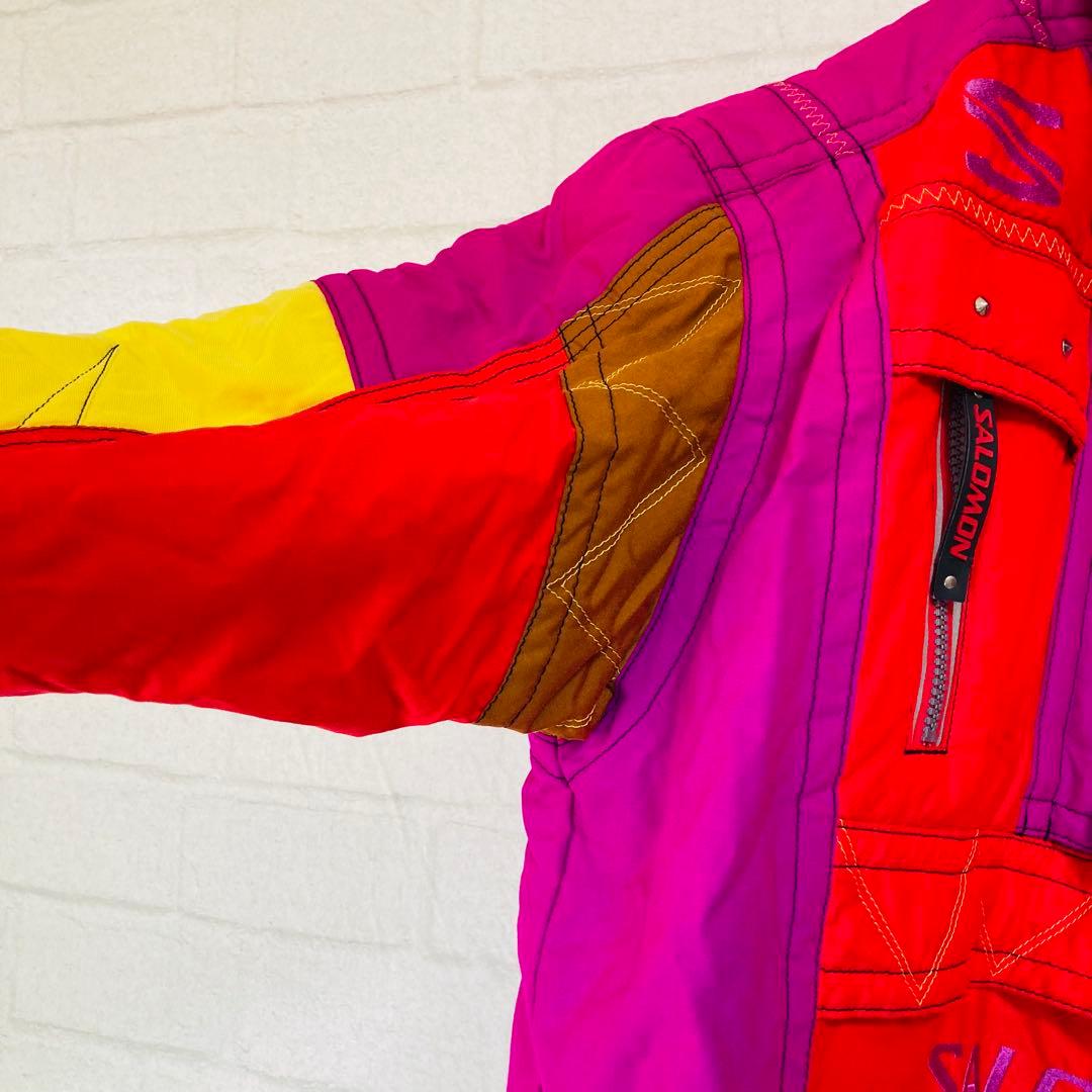 SALOMON ヴィンテージ スキーウェア スノーボード 上下 セットアップ