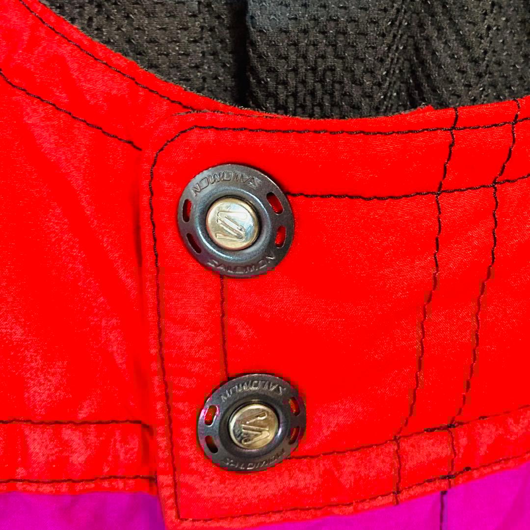 SALOMON ヴィンテージ スキーウェア スノーボード 上下 セットアップ