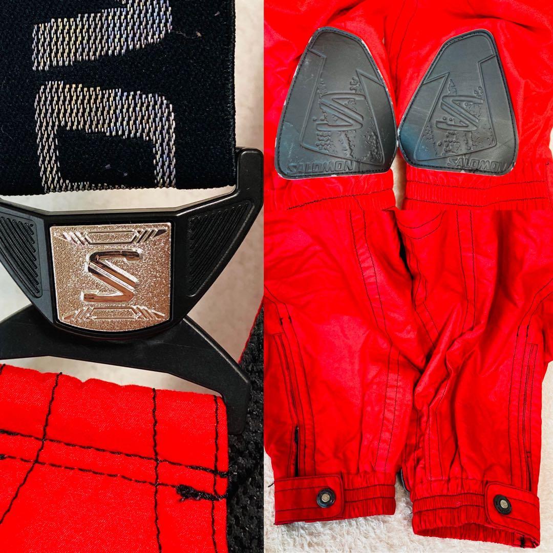 SALOMON ヴィンテージ スキーウェア スノーボード 上下 セットアップ