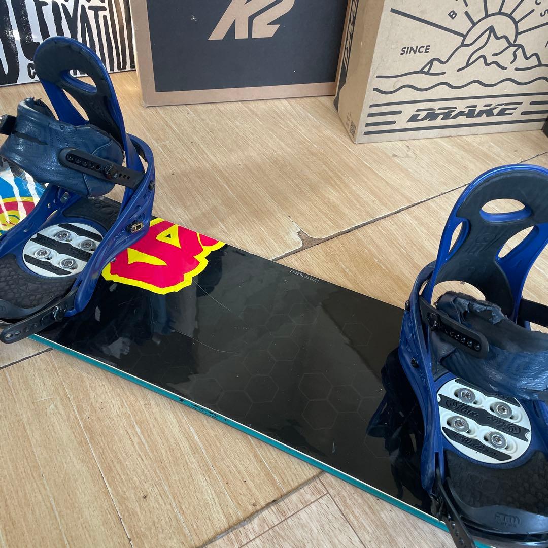 YONEX×FLUX　良質国産　フラックスバイン付スノーボードセット　ヨネックス