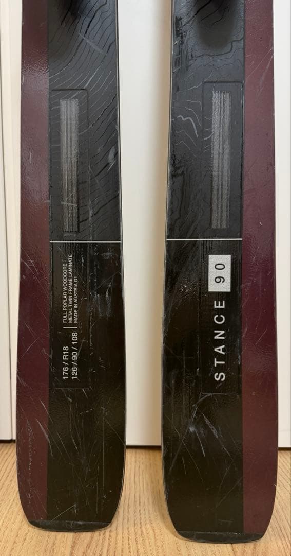 サロモンスタンス90 176cm + 24マーカー　SQUIRE 11 90mm