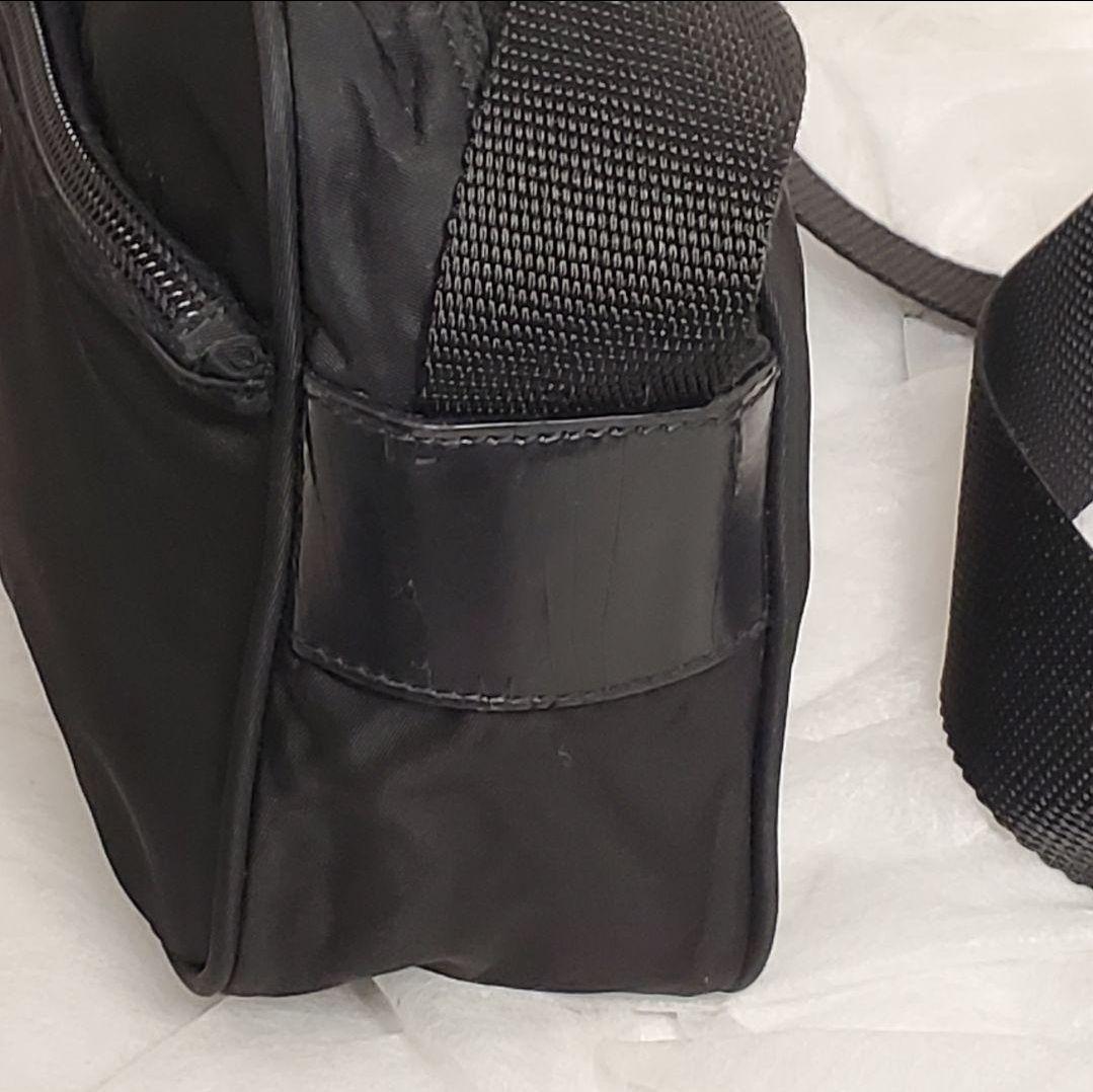 美品✨PRADA ブラック ナイロン ショルダーバッグ カメラバッグ
