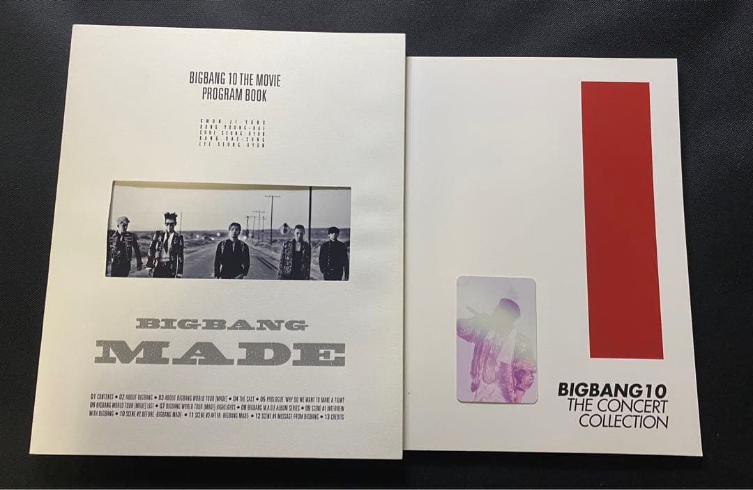 BIGBANG フォトブックセット G-DRAGON ジヨン トレカ付き