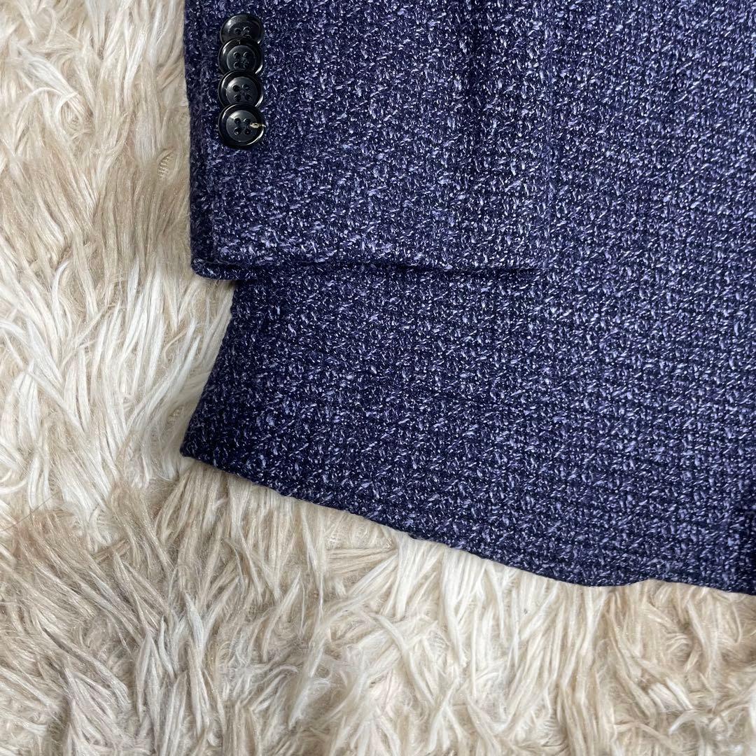 おじさん‼️ブリッラペルイルグースト テーラードジャケット パープル