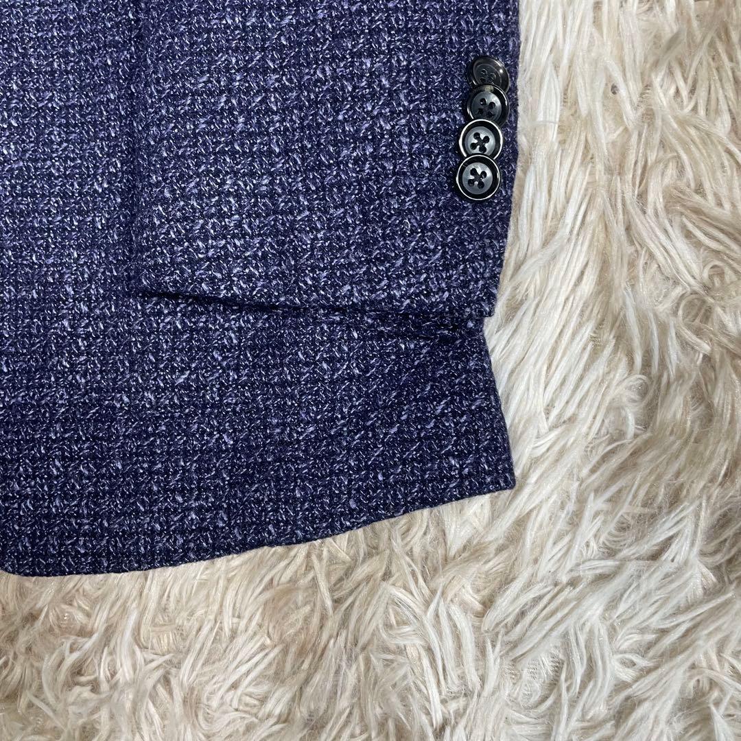 おじさん‼️ブリッラペルイルグースト テーラードジャケット パープル