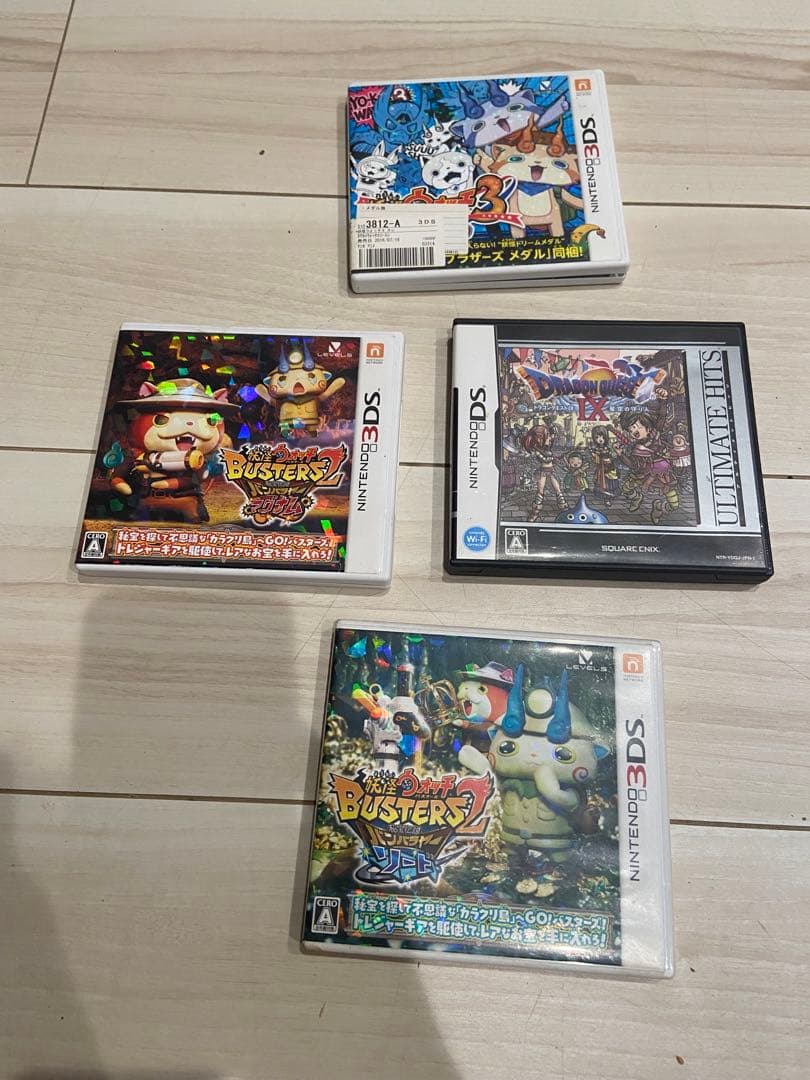 ニンテンドー3DS ゲームソフト　36点セット　外箱4点