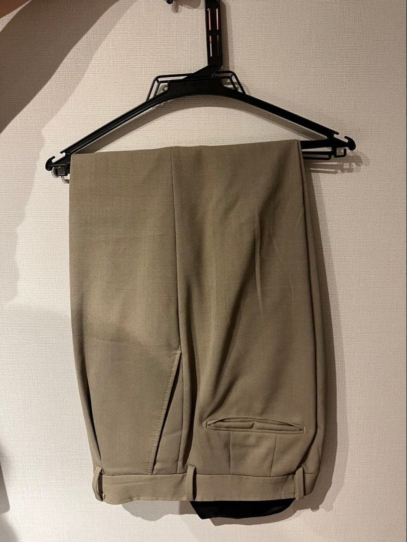 【値下げ　今日だけ】ワコマリア　23ss ドーメル　スーツセット　ベージュ