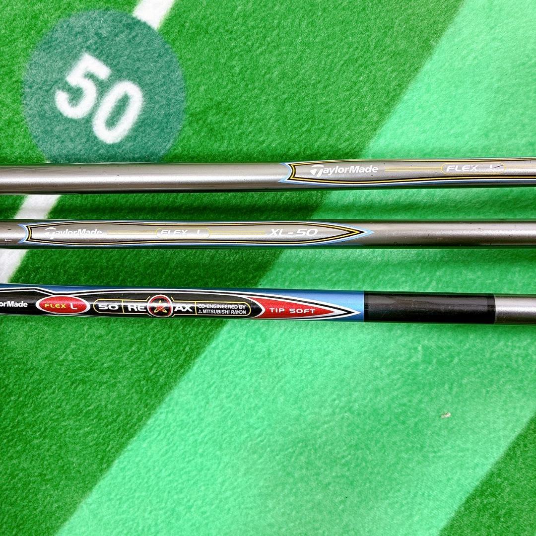 TaylorMade レディース ゴルフクラブセット 8本 フレックスL