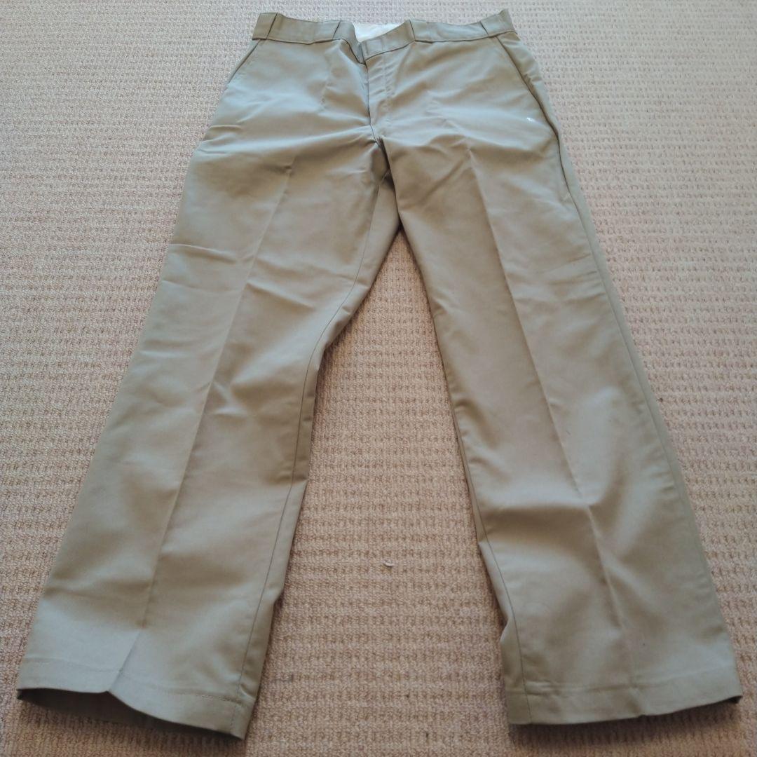 試着程度　美品　Rats x dickies ベージュ チノパン 36x32