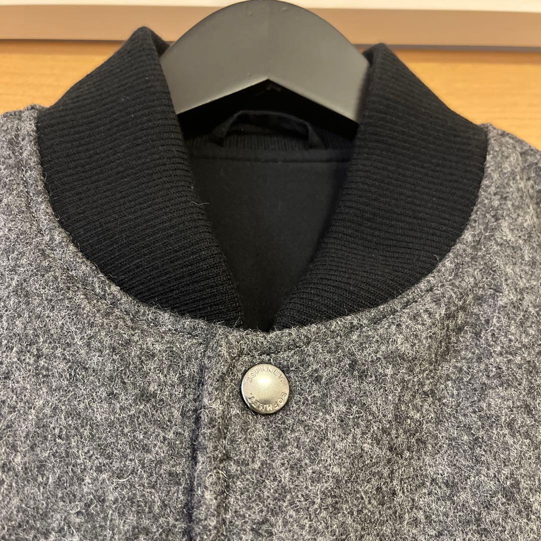 SOPHNET ウールレザー スタジャン