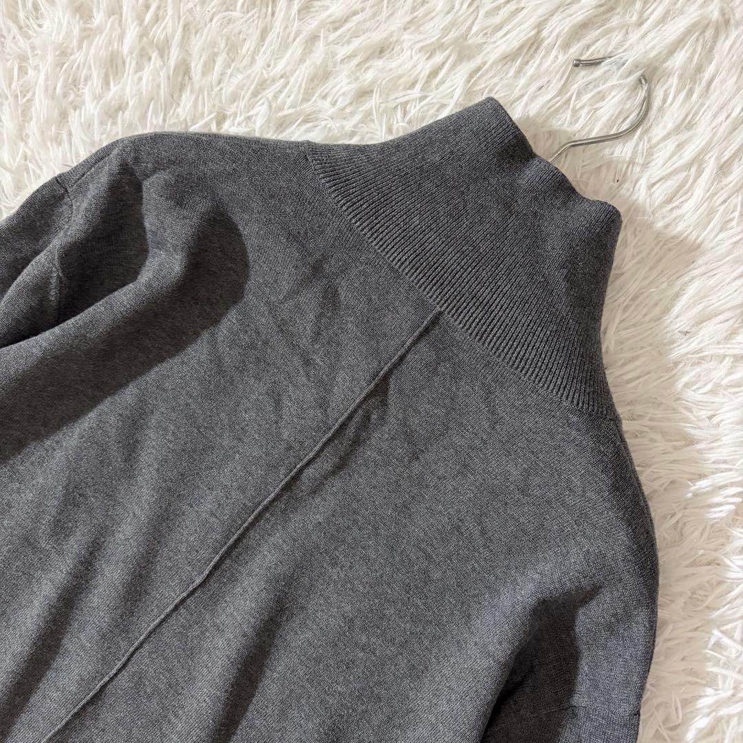 極美品 ガリャルダガランテ 25AW ニットタートルワンピース 前後2way