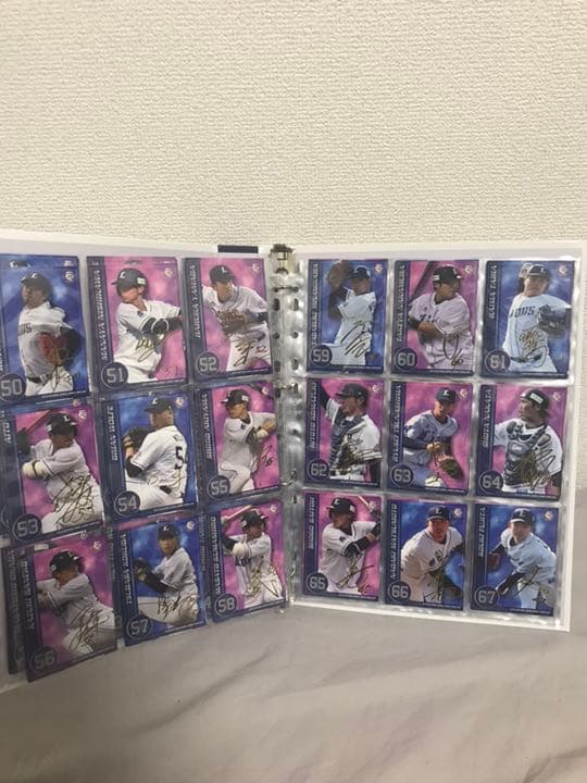 【交渉OK】埼玉西武ライオンズファンクラブカード 2018年優勝年 コンプリート