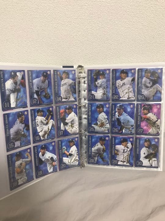 【交渉OK】埼玉西武ライオンズファンクラブカード 2018年優勝年 コンプリート