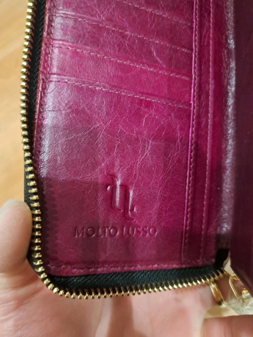 Souさんリクエスト極上。梅花皮　長財布　スタースティングレイウォレット