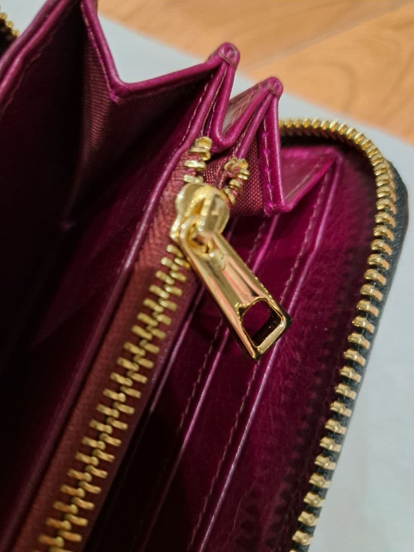 Souさんリクエスト極上。梅花皮　長財布　スタースティングレイウォレット