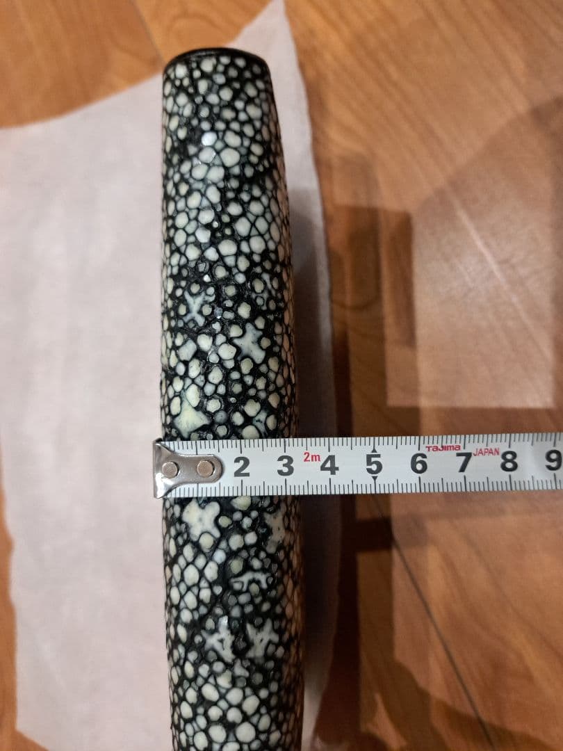 Souさんリクエスト極上。梅花皮　長財布　スタースティングレイウォレット