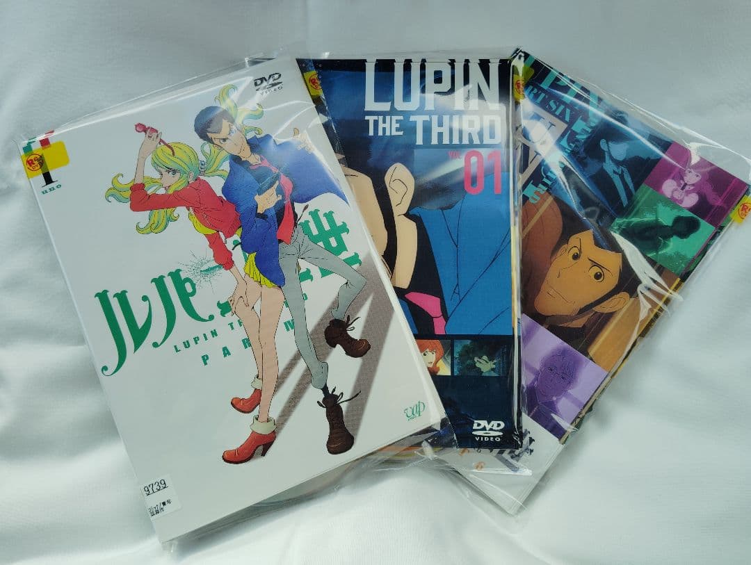 ルパン三世 PART 4・5・6 レンタル落ちDVD 全24巻 全巻 アニメ