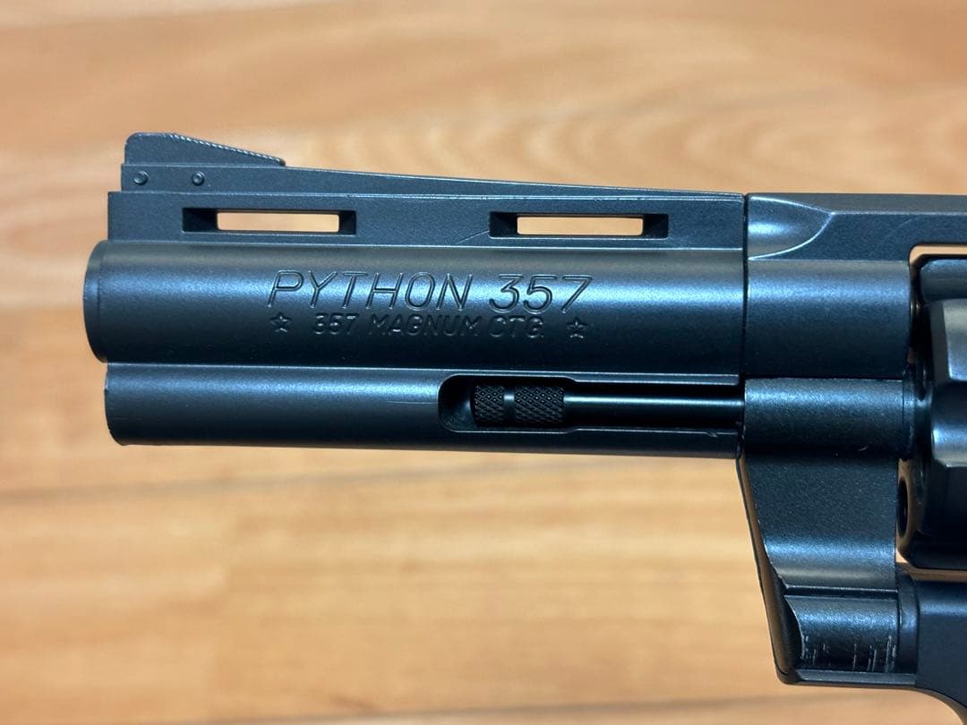 東京マルイ コルト パイソン .357マグナム 4インチ 絶版 ASGK刻印有り