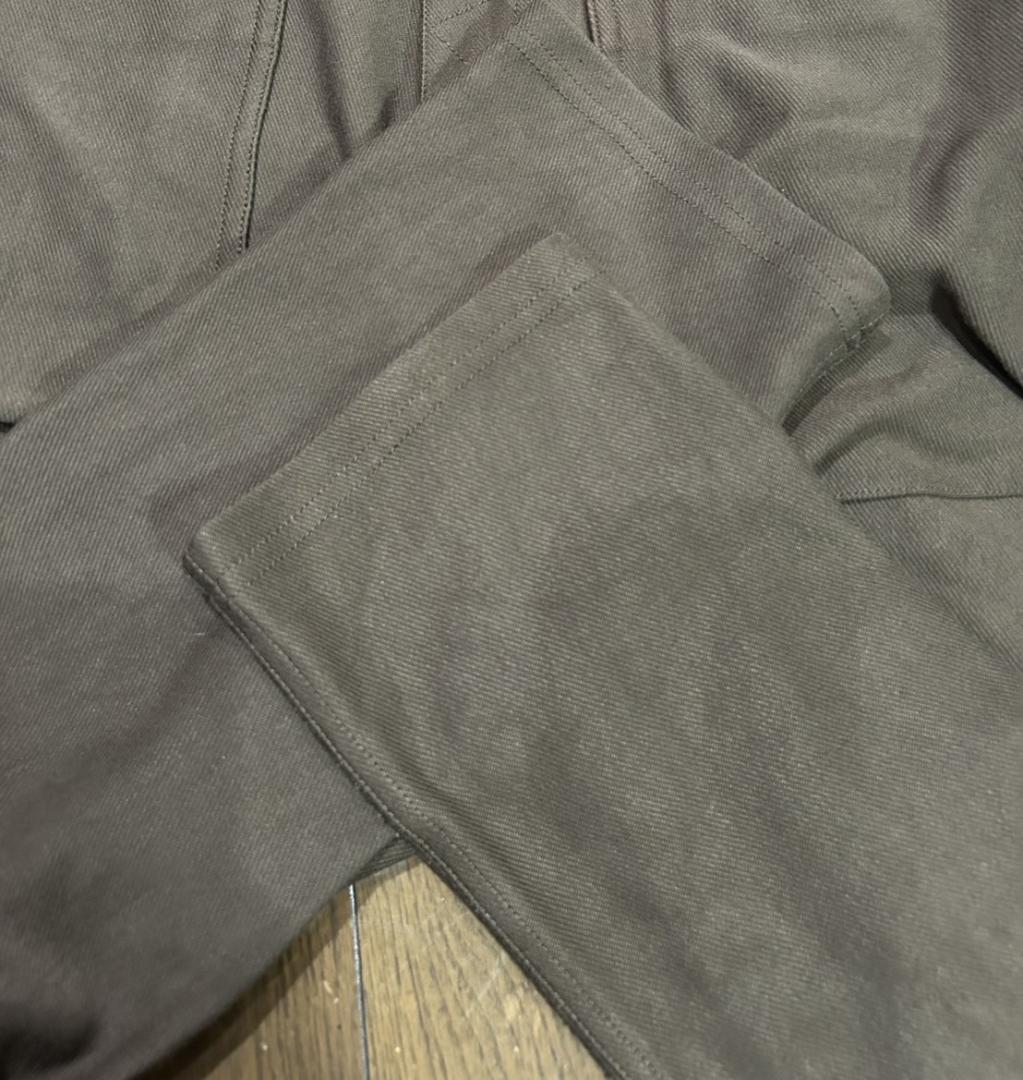 ＊NATAL DESIGN ストレッチ入り フラップ サルエルパンツ S