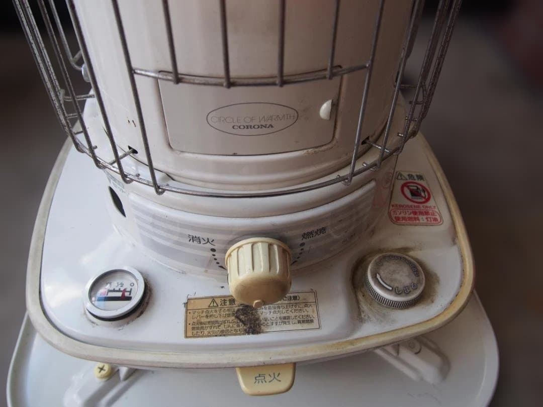 中古　コロナ　石油ストーブ　対流型　SL-111 2007年　キャンプ　災害