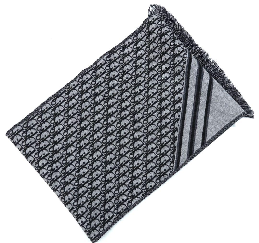 ディオール オブリーク ウール マフラー