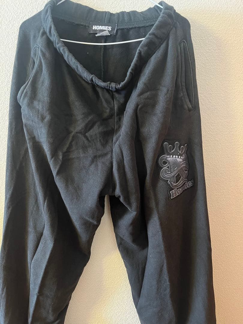HOMIES ブラック スウェット 上下セット