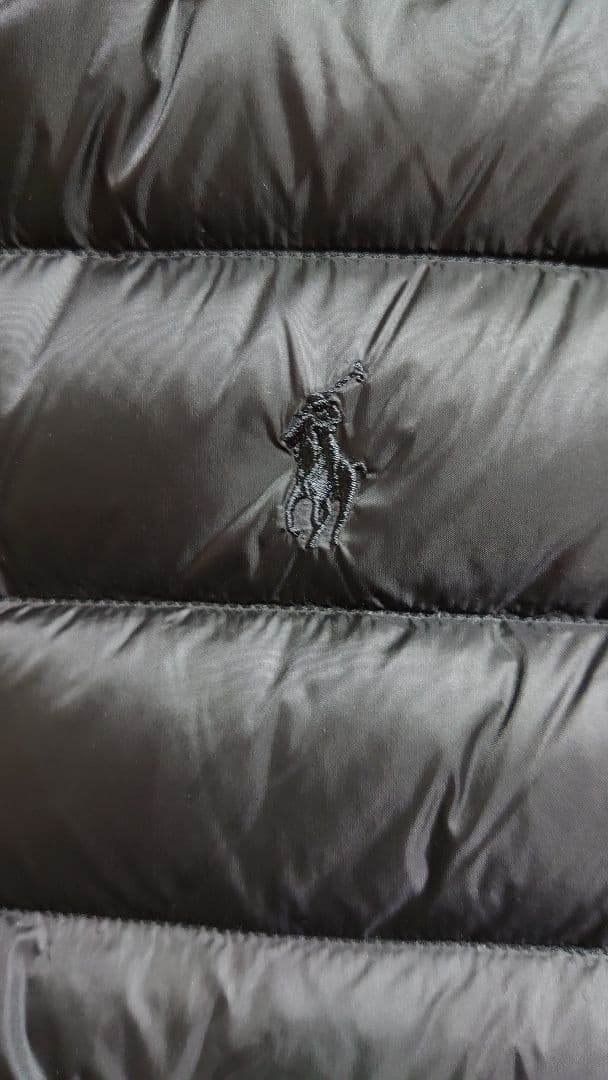 ラルフローレン　ダウンベスト　XS ブラック　レディース