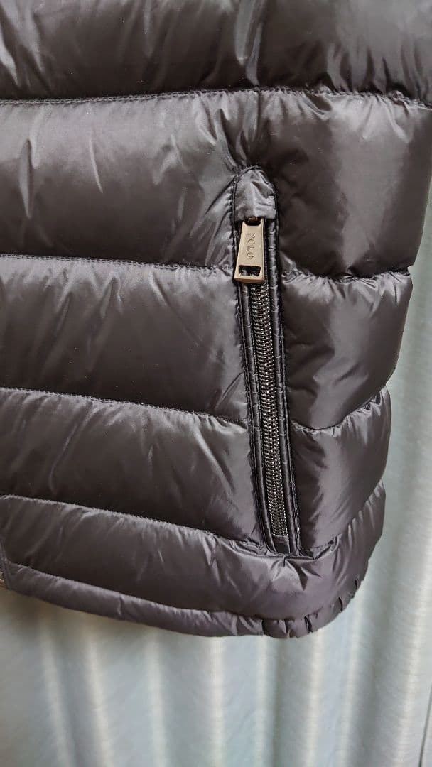 ラルフローレン　ダウンベスト　XS ブラック　レディース