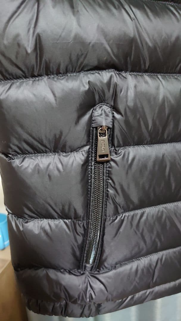 ラルフローレン　ダウンベスト　XS ブラック　レディース