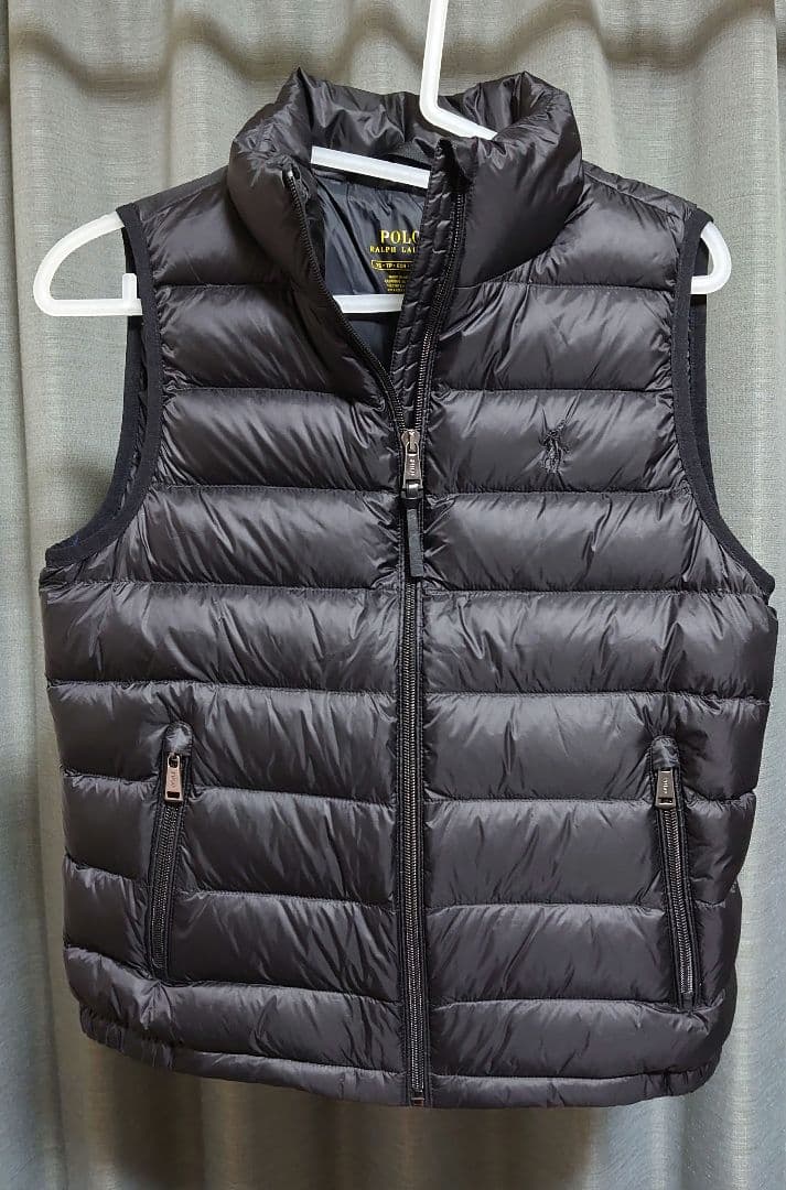 ラルフローレン　ダウンベスト　XS ブラック　レディース