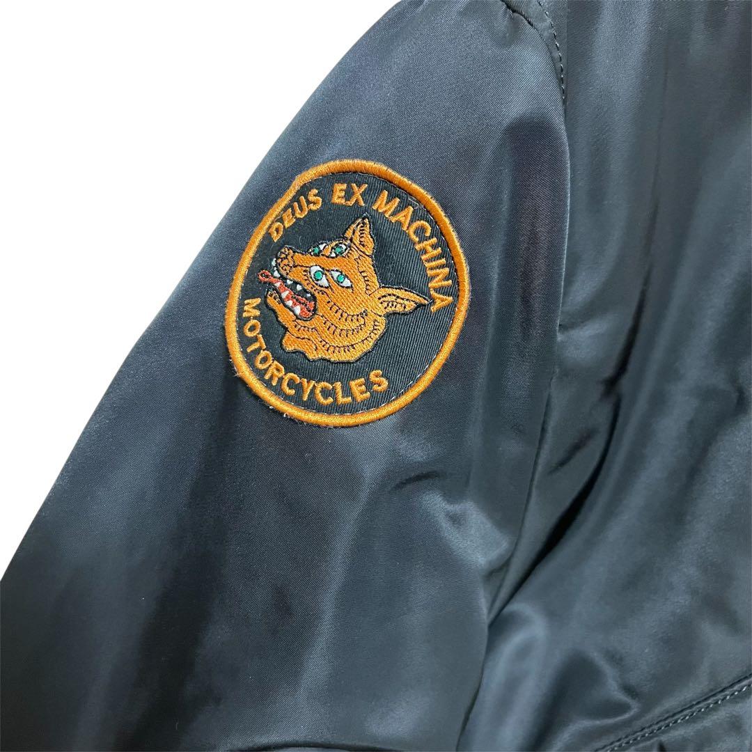 アルファ×デウスエクスマキナ 限定 コラボ フライトジャケット　Lサイズ】