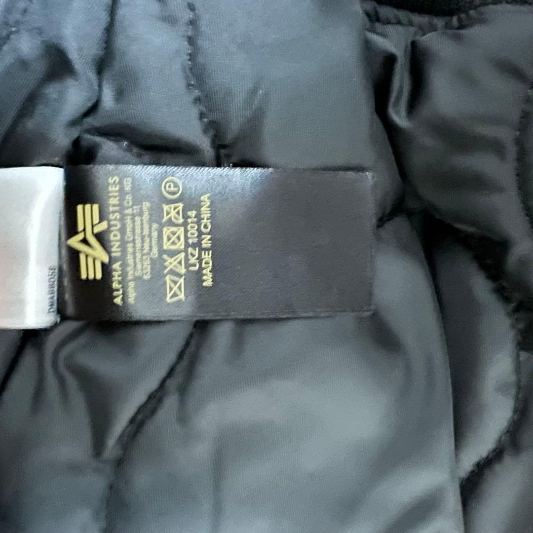 アルファ×デウスエクスマキナ 限定 コラボ フライトジャケット　Lサイズ】