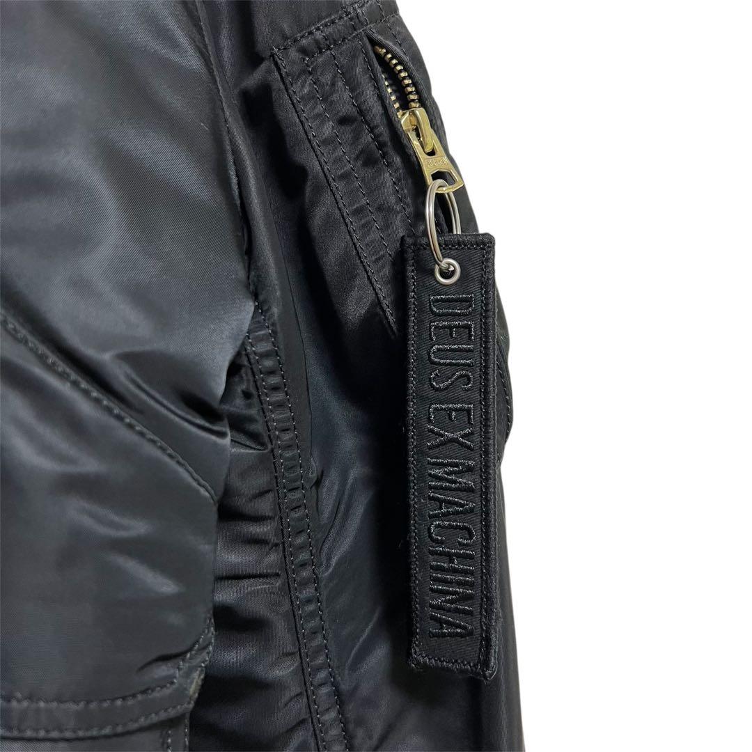 アルファ×デウスエクスマキナ 限定 コラボ フライトジャケット　Lサイズ】