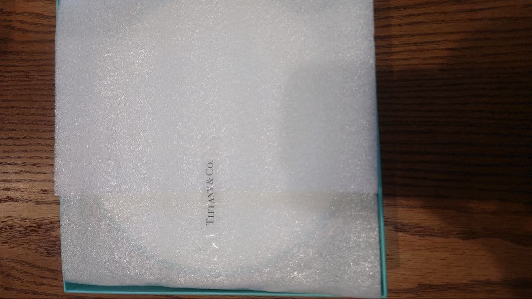 ティファニー　プラチナブルーバンドプレートセット