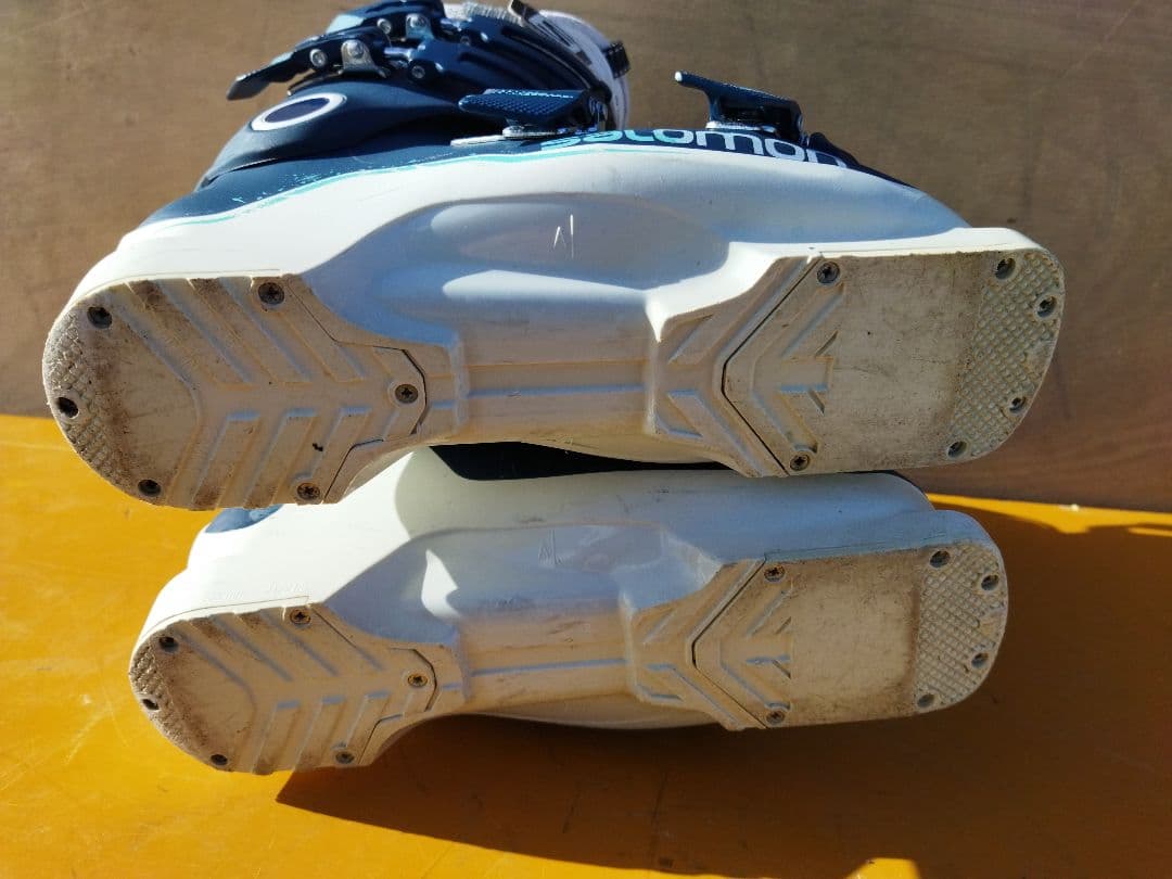 サロモン スキーブーツ 24.5cm 青系　X/MAX/W 90　女性用