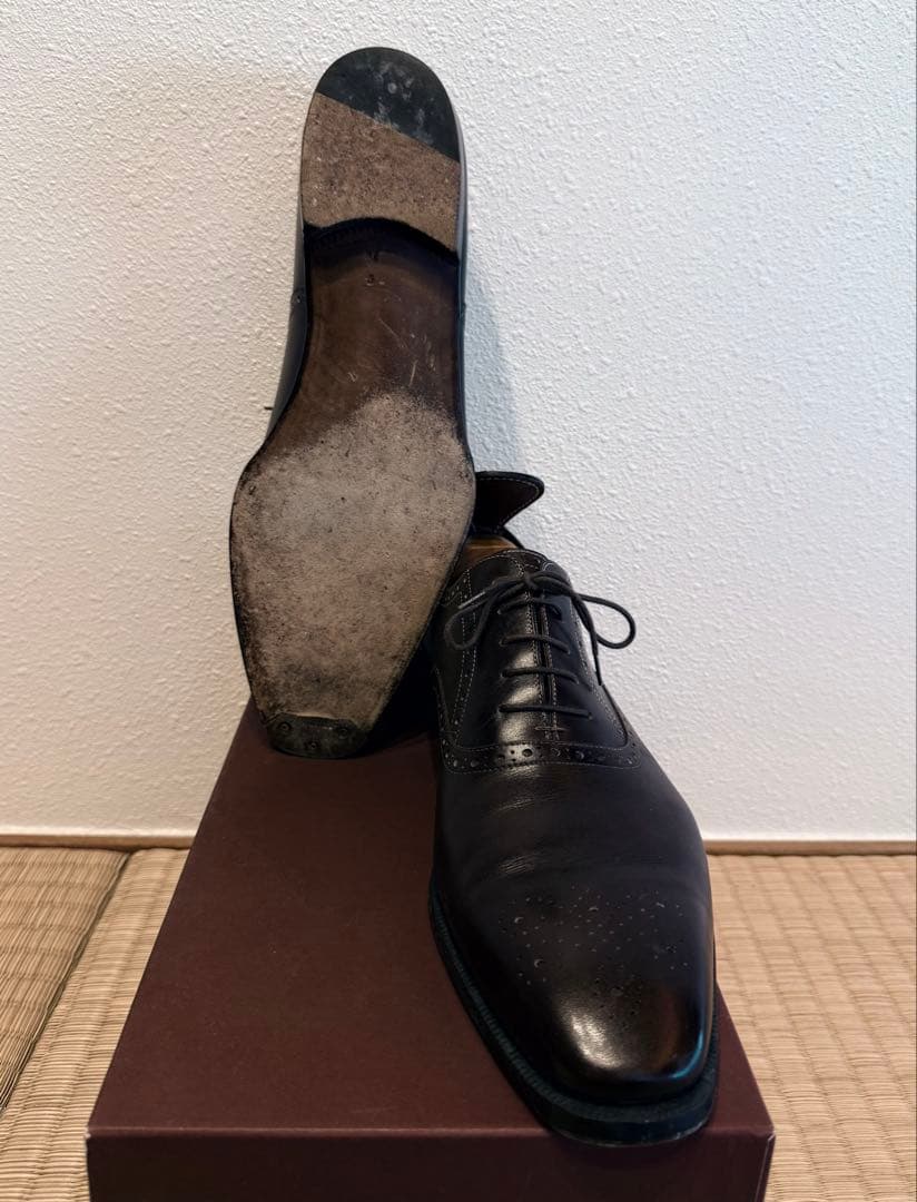 Enzo Bonafe 9.5 Dark Brown 付属品完備