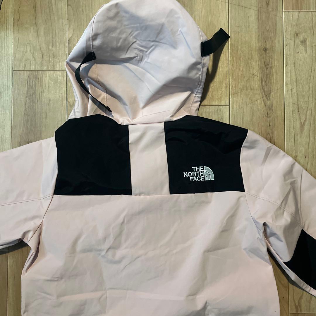 THE NORTH FACE ジュニア 140ピンク/ブラック　ゴアテックス