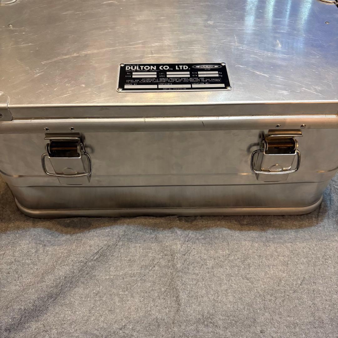 DULTONダルトンアルミコンテナCONVOY2　Sサイズ　30L