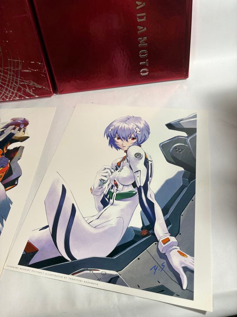 貞本義行　画集　carmine 限定版