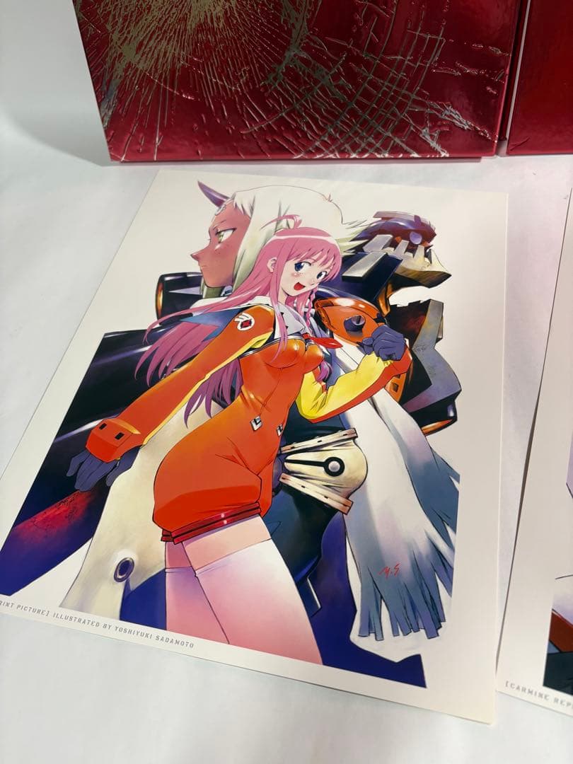 貞本義行　画集　carmine 限定版