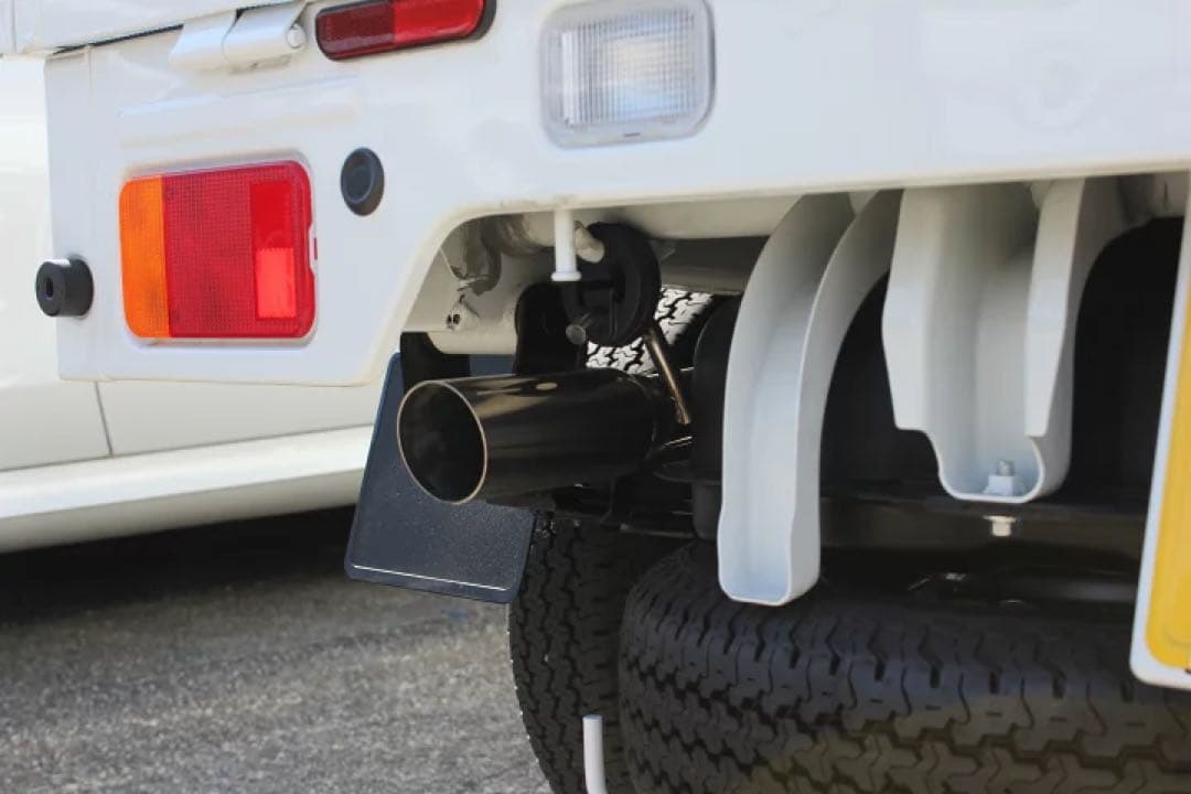 専用Bluefin スズキ キャリー 後期 DA16T 車マフラー 砲弾型