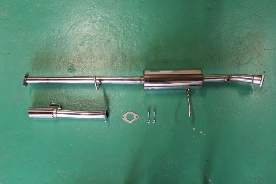 専用Bluefin スズキ キャリー 後期 DA16T 車マフラー 砲弾型