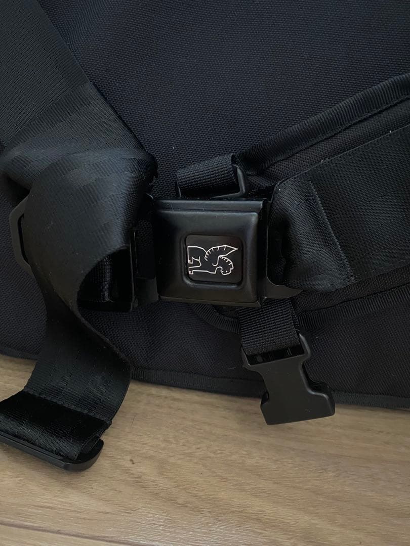 黒 メッセンジャーバッグ