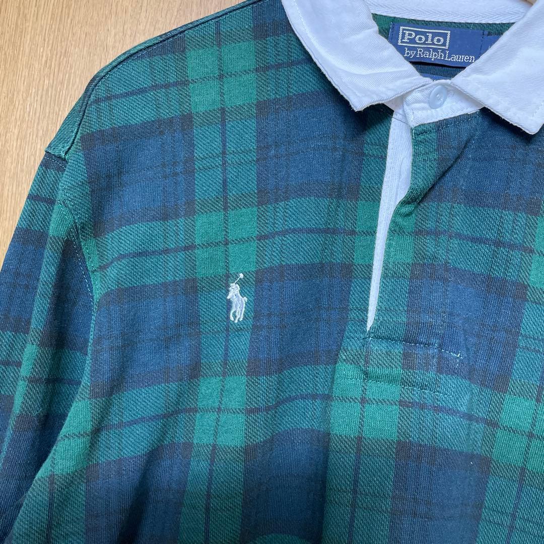 BEAMS×ポロラルフローレン　ラガーシャツ