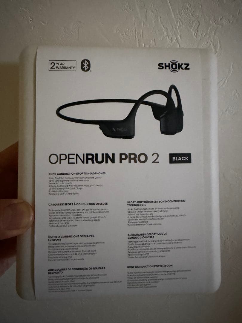 新品未開封shokz OPENRUN PRO2
