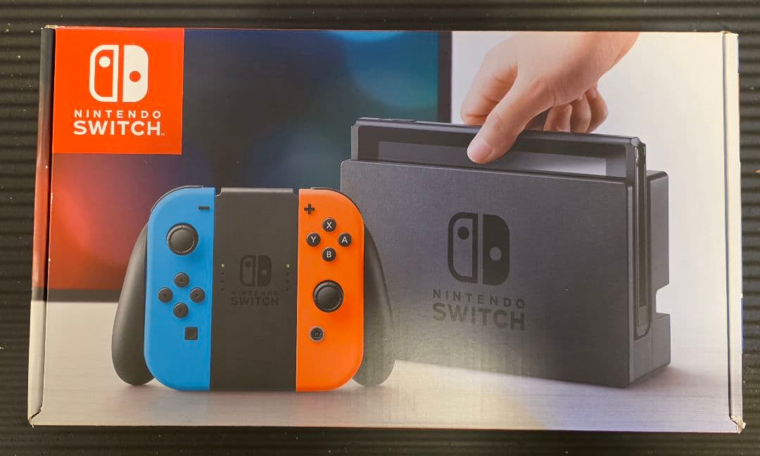 【中古】Nintendo Switch 本体 青/赤 おまけ付き