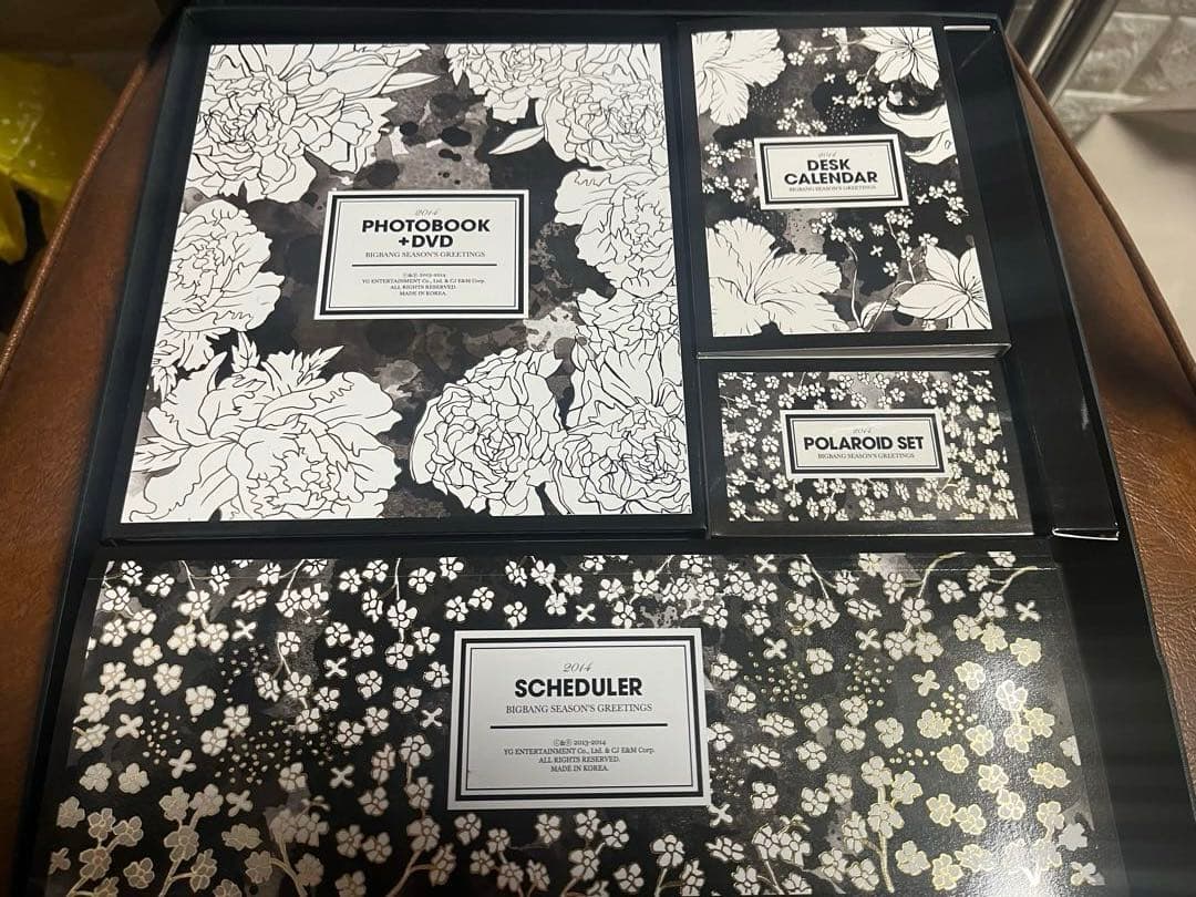 BIGBANG SEASONS greeting 2014 直筆TOP