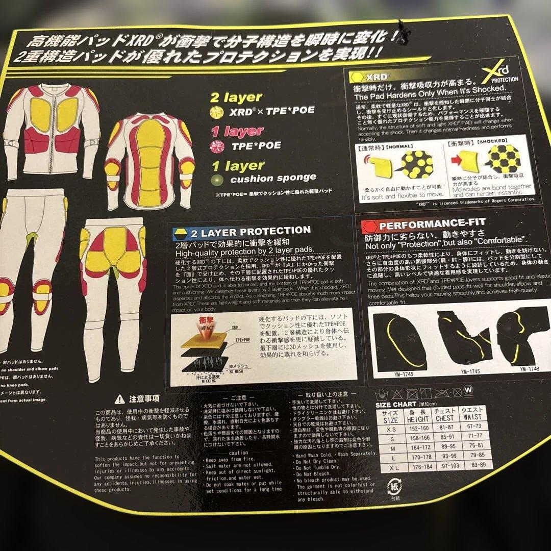 鎧武者 YM-1745 ブラック プロテクター